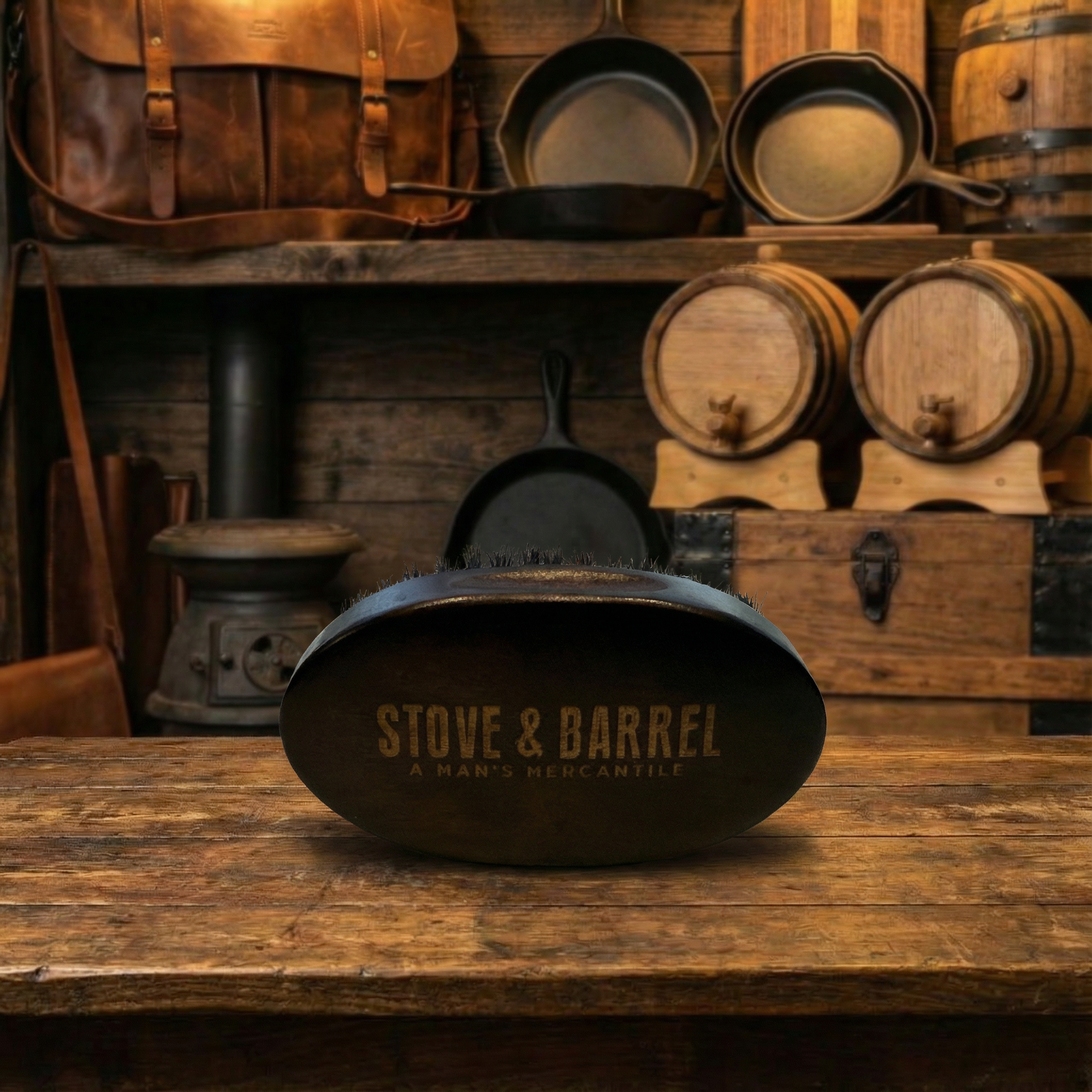 Stove & Barrel Signature Beard Brush