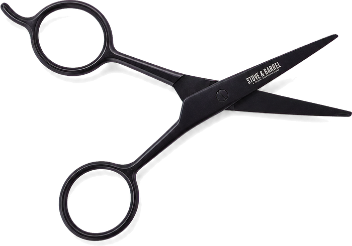 Matte Black Barber Shears
